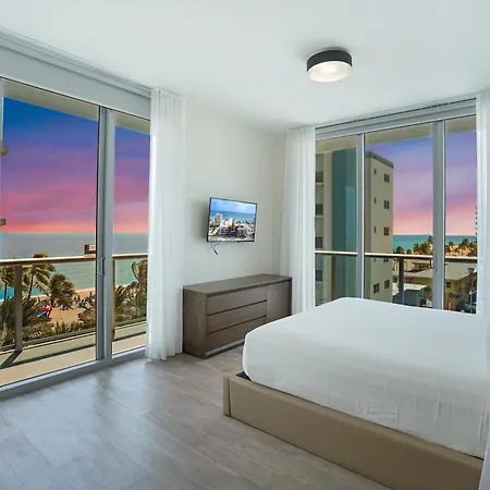 Ch Luxury Condos & Studios On The Beach Hollywood Extérieur photo